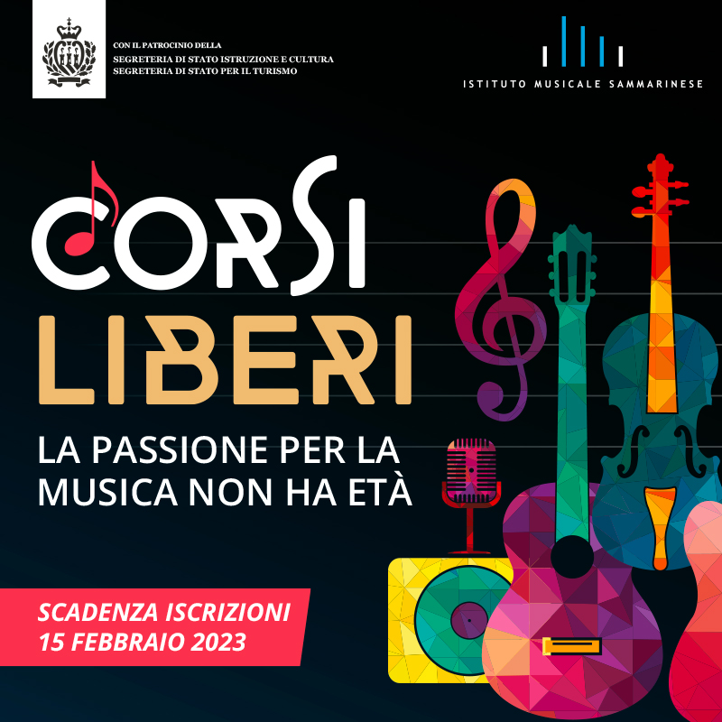 Corsi liberi di musica 2023