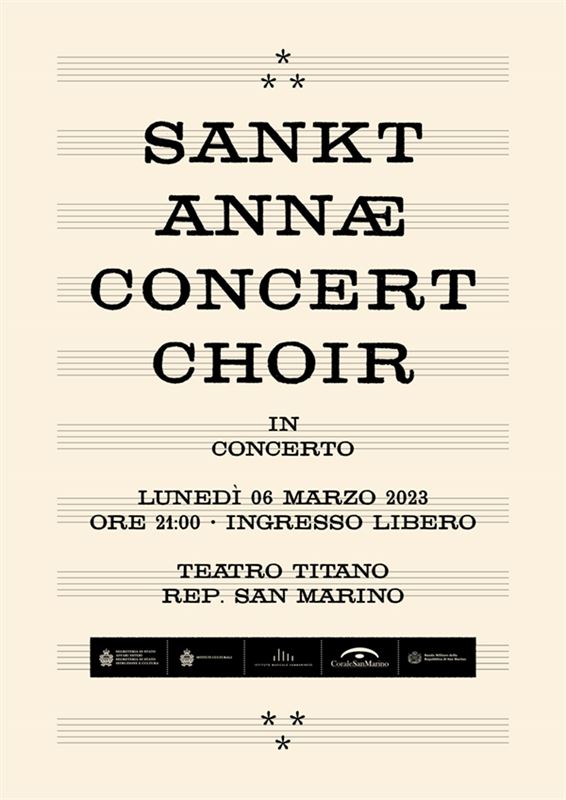 Concerto "Sankt Annæ Concert Choir" 