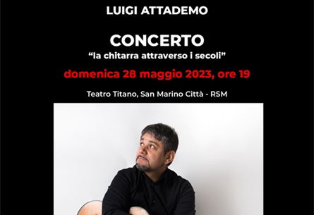 MasterClass di Chitarra e Concerto del M° Luigi Attademo