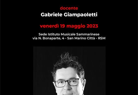 MasterClass di Sassofono tenuta dal M° Gabriele Giampaoletti 