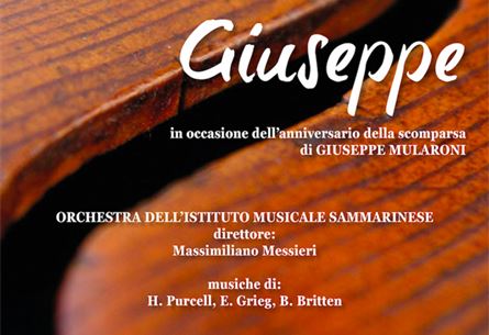 Ricordando Giuseppe, concerto in ricordo di Giuseppe Mularoni