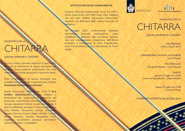 Incontri con la chitarra 2015