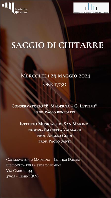 Saggio di Chitarre