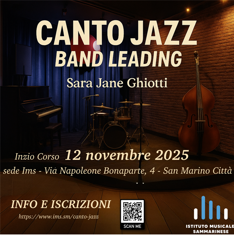 Canto Jazz "Band Leading" A.A. 2025-2026